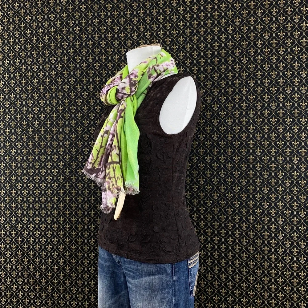 Anthro “Lime Hanami Scarf” by Rose & Rose
